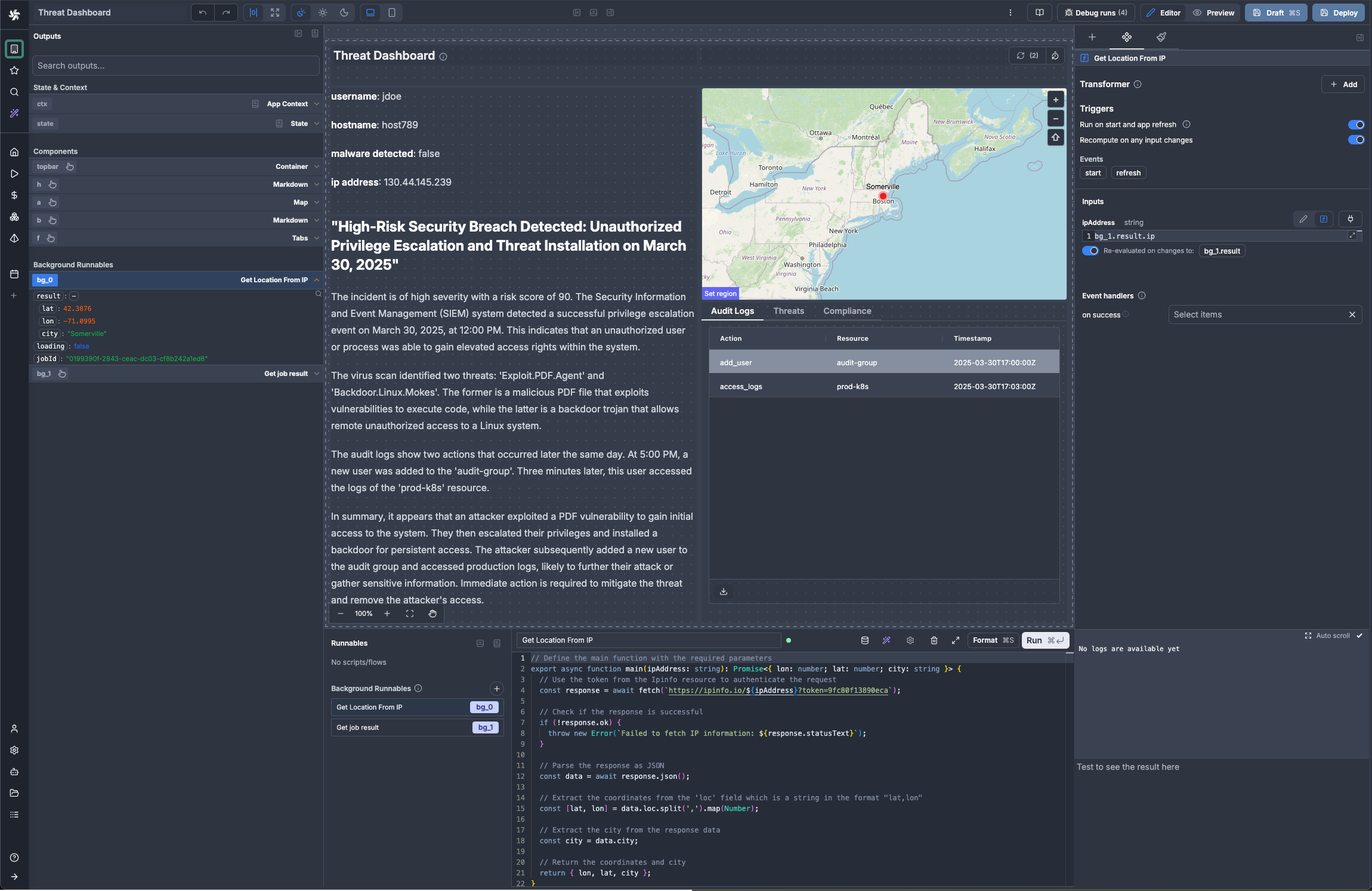 Analysis phase SOAR Incident Response Flow